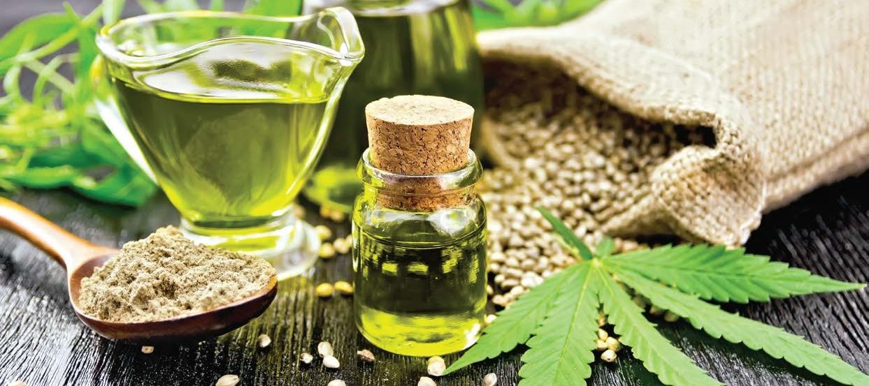 hemp oil and seeds